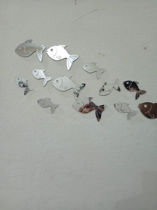 Fishes Mirror Wall Art