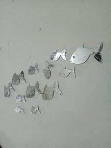 Fishes Mirror Wall Art