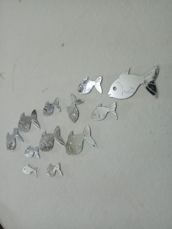Fishes Mirror Wall Art