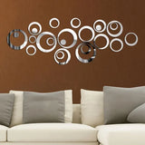 Mirror 3d Wall Stickers
