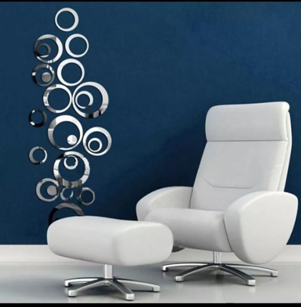 Mirror 3d Wall Stickers