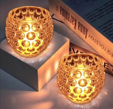 Crystal Tealight Candle Holder