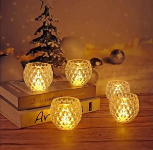 Crystal Tealight Candle Holder